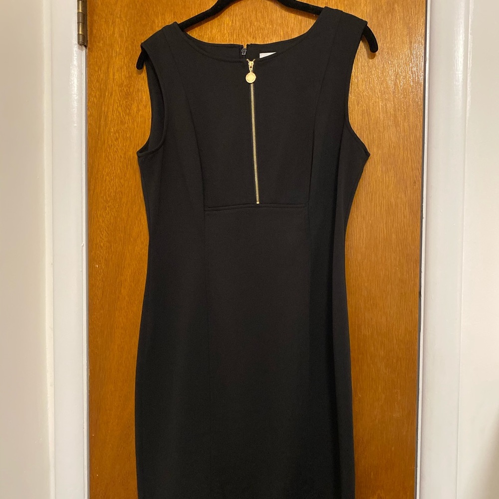 Black Midi Calvin Klein Dress